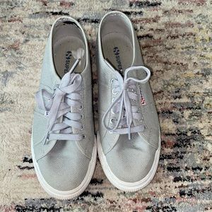 Grey sneakers